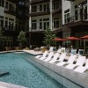 pool with loungers